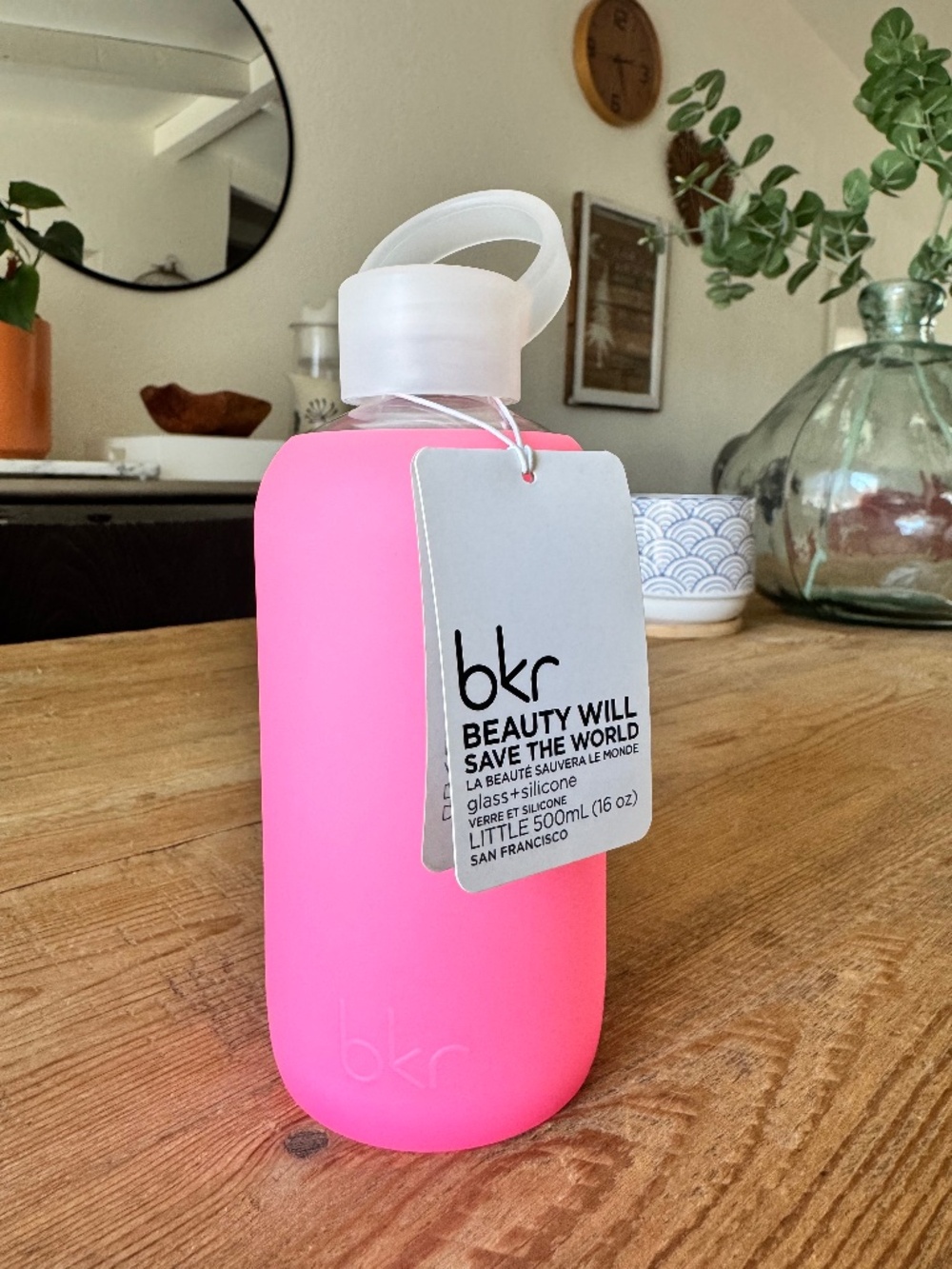 New bkr Glass Bottle 16oz - Bambi